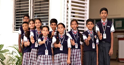 Students engaging in a science project
